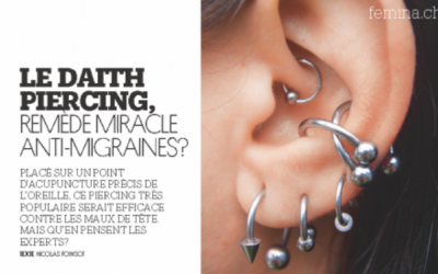 Le Daith piercing, remède miracle anti-migraines ?